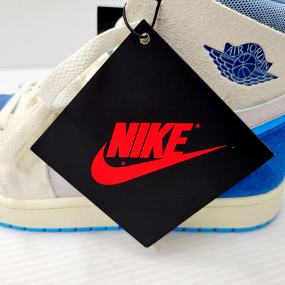 【中古美品】【メンズ】 NIKE ナイキ AIR JORDAN 1 ZM AIR CMFT 2 DV1307-104 エア ジョーダン 1 ズーム エア CMFT 2 スニーカー シューズ 靴 160-240908-as-09-izu サイズ：28cm カラー：SAIL/DK POWDER BLUE-BLUE GREY 万代Net店