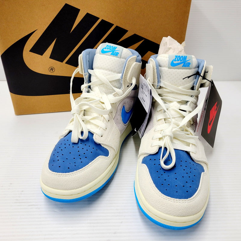 【中古美品】【メンズ】 NIKE ナイキ AIR JORDAN 1 ZM AIR CMFT 2 DV1307-104 エア ジョーダン 1 ズーム エア CMFT 2 スニーカー シューズ 靴 160-240908-as-09-izu サイズ：28cm カラー：SAIL/DK POWDER BLUE-BLUE GREY 万代Net店