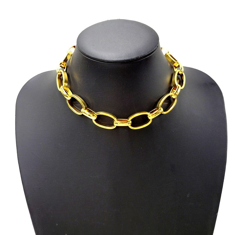 【中古品】【メンズ/レディース】 PHILIPPE AUDIBERT フィリップ オーディベール GOLD CHAIN NECKLACE ゴールドチェーン ネックレス アクセサリー 192-240909-as-09-izu カラー：ゴールド 万代Net店