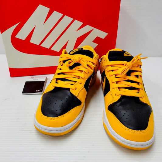 【中古品】【メンズ】 NIKE ナイキ DUNK LOW RETRO DD1391-004 ダンク ロー レトロ スニーカー シューズ 靴 160-240908-as-10-izu サイズ：28cm カラー：BLACK/GOLDENROD-WHITE 万代Net店