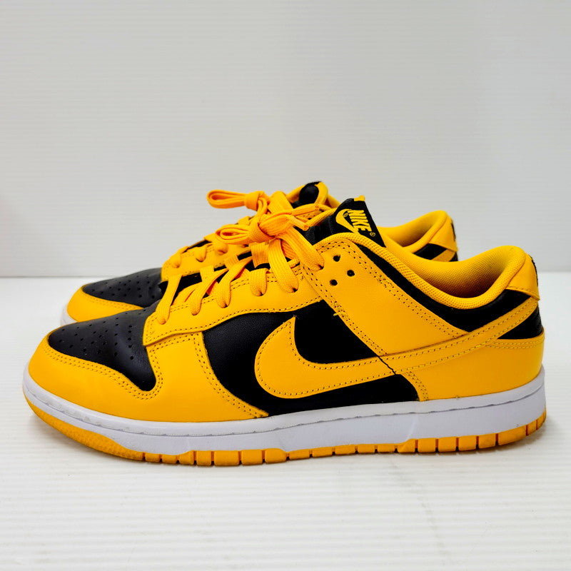 【中古品】【メンズ】 NIKE ナイキ DUNK LOW RETRO DD1391-004 ダンク ロー レトロ スニーカー シューズ 靴 160-240908-as-10-izu サイズ：28cm カラー：BLACK/GOLDENROD-WHITE 万代Net店