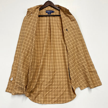 【中古品】【メンズ】 RALPH LAUREN ラルフローレン BLAKE 90S LS BD SHIRT ブレイク ロングスリーブ シャツ 長袖 トップス 146-240909-mm-27-izu サイズ：M 万代Net店