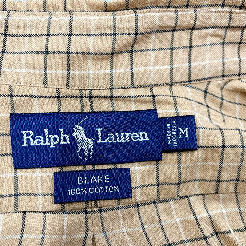 【中古品】【メンズ】 RALPH LAUREN ラルフローレン BLAKE 90S LS BD SHIRT ブレイク ロングスリーブ シャツ 長袖 トップス 146-240909-mm-27-izu サイズ：M 万代Net店