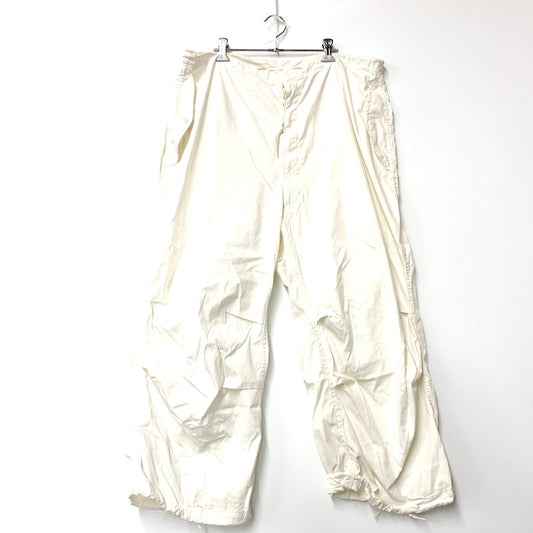 【中古品】【メンズ】  U.S.ARMY DLA100-90-C-0513 90S SNOW CAMOUFLAGE TROUSERS アメリカ軍 スノー カモフラージュ パンツ ボトムス 157-240909-mm-03-izu サイズ：M-S カラー：ホワイト 白 万代Net店