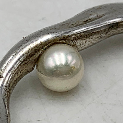 【中古品】【レディース】 ete エテ 925 K18 パールピアス アクセサリー 192-240911-as-15-izu カラー：シルバー 万代Net店