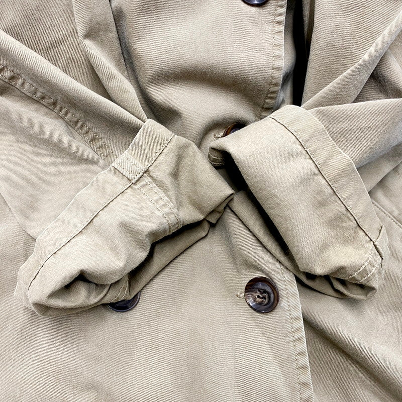 【中古品】【レディース】 AP STUDIO TRENCH COAT 21-020-586-3090-1-0 エーピーストゥディオ トレンチコート ロングコート アウター 168-240910-ay-10-izu サイズ：F カラー：ベージュ系 万代Net店