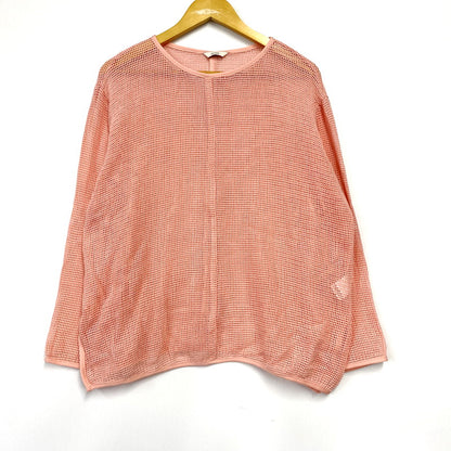 【中古品】【レディース】 CLANE クラネ 12105-1042 22SS LOOSE MESH TOPS ルーズ メッシュ トップス 170-240910-mm-23-izu サイズ：1 カラー：ピンク 万代Net店