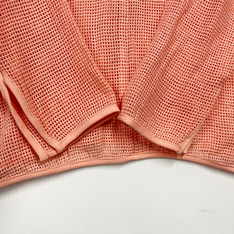 【中古品】【レディース】 CLANE クラネ 12105-1042 22SS LOOSE MESH TOPS ルーズ メッシュ トップス 170-240910-mm-23-izu サイズ：1 カラー：ピンク 万代Net店