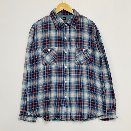 【中古品】【メンズ】  CAPTAIN SANTA キャプテンサンタ CAPTAIN'S BRANDS/LS CHECK SHIRT ロングスリーブ チェック シャツ 長袖 トップス 146-240913-mm-10-izu サイズ：サイズ不明 カラー：マルチ 万代Net店