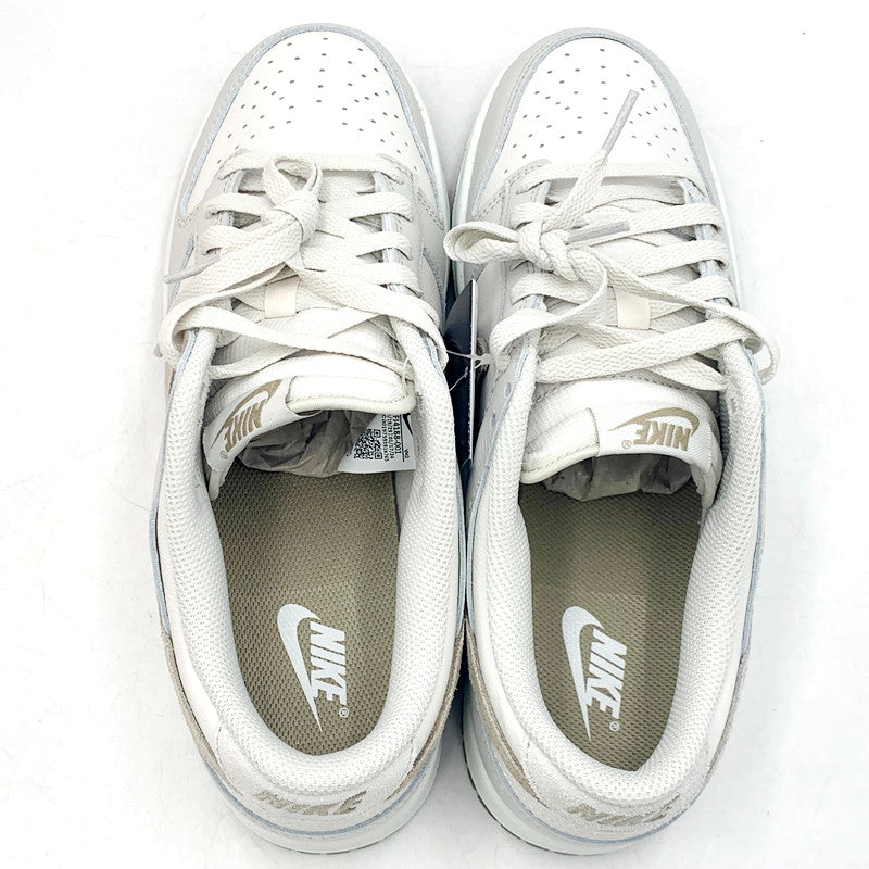 【中古美品】【メンズ】 NIKE ナイキ DUNK LOW RETRO SE FJ4188-001 ダンク ロー レトロ SE スニーカー シューズ 靴 160-240910-ay-01-izu サイズ：27.5cm カラー：PHANTOM/KHAKI/LIGHT BONE 万代Net店