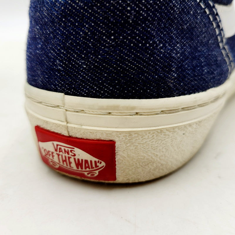 【中古品】【メンズ】 VANS バンズ OLDSKOOL DENIM V36CL KOJIMA オールドスクール デニム スニーカー シューズ 靴 163-240911-as-30-izu サイズ：27.5cm カラー：ブルー 万代Net店