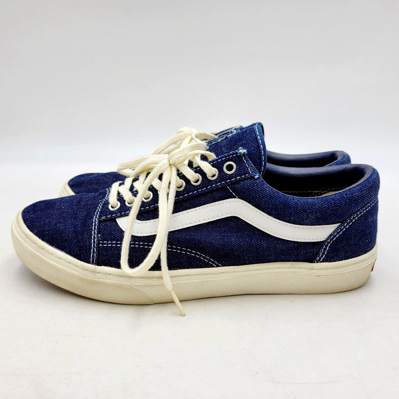 【中古品】【メンズ】 VANS バンズ OLDSKOOL DENIM V36CL KOJIMA オールドスクール デニム スニーカー シューズ 靴 163-240911-as-30-izu サイズ：27.5cm カラー：ブルー 万代Net店