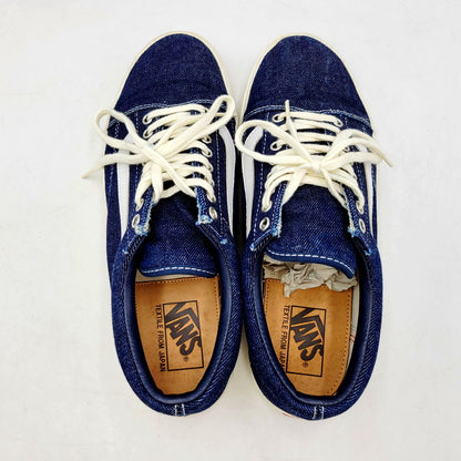 【中古品】【メンズ】 VANS バンズ OLDSKOOL DENIM V36CL KOJIMA オールドスクール デニム スニーカー シューズ 靴 163-240911-as-30-izu サイズ：27.5cm カラー：ブルー 万代Net店