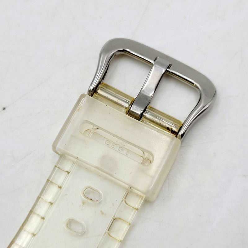 【中古品】【メンズ/レディース】 G-SHOCK ジーショック 2100 Series GA-2100SRS ANALOG DIGITAL 2100シリーズ アナログ デジタル アナデジ時計 スケルトン 腕時計 196-240913-ay-04-izu カラー：クリア 万代Net店