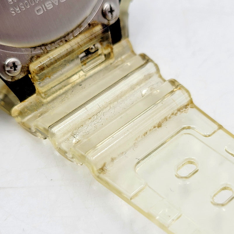 【中古品】【メンズ/レディース】 G-SHOCK ジーショック 2100 Series GA-2100SRS ANALOG DIGITAL 2100シリーズ アナログ デジタル アナデジ時計 スケルトン 腕時計 196-240913-ay-04-izu カラー：クリア 万代Net店