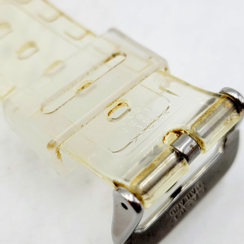 【中古品】【メンズ/レディース】 G-SHOCK ジーショック 2100 Series GA-2100SRS ANALOG DIGITAL 2100シリーズ アナログ デジタル アナデジ時計 スケルトン 腕時計 196-240913-ay-04-izu カラー：クリア 万代Net店