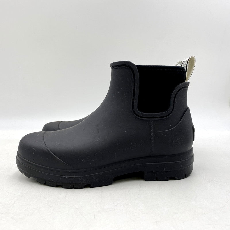 【中古品】【レディース】 UGG アグ DROPLET RAIN BOOTS 1130831 ドロップレット レインブーツ ラバーブーツ 靴 167-240912-mk-26-izu サイズ：22cm カラー：ブラック 万代Net店