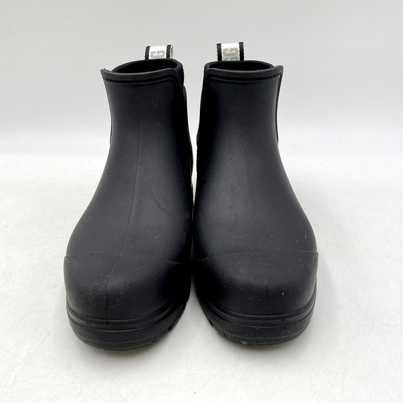 【中古品】【レディース】 UGG アグ DROPLET RAIN BOOTS 1130831 ドロップレット レインブーツ ラバーブーツ 靴 167-240912-mk-26-izu サイズ：22cm カラー：ブラック 万代Net店