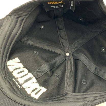 【中古品】【メンズ/レディース】 NISSI CAPS UNION CAP ニッシキャップ ユニオンキャップ 刺繍 帽子 185-240916-as-27-izu サイズ：F カラー：ブラック 万代Net店