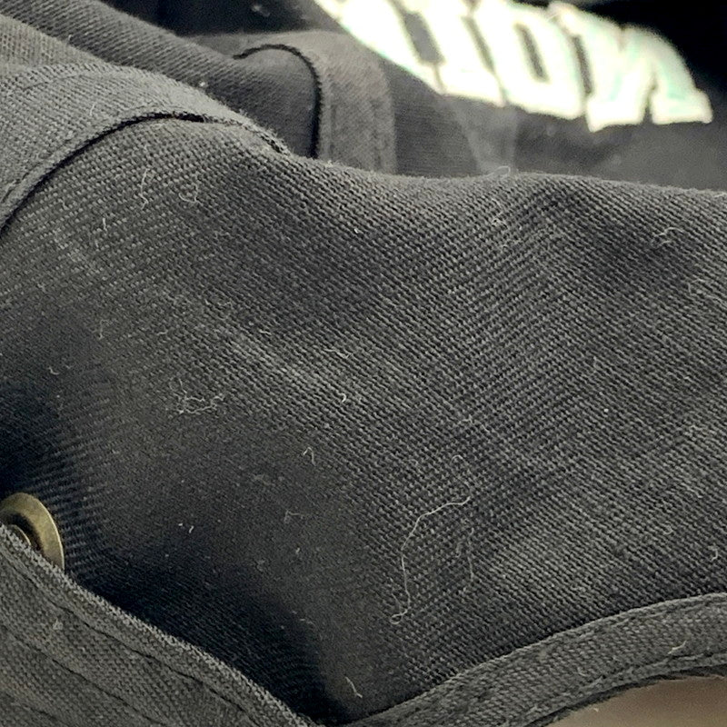 【中古品】【メンズ/レディース】 NISSI CAPS UNION CAP ニッシキャップ ユニオンキャップ 刺繍 帽子 185-240916-as-27-izu サイズ：F カラー：ブラック 万代Net店