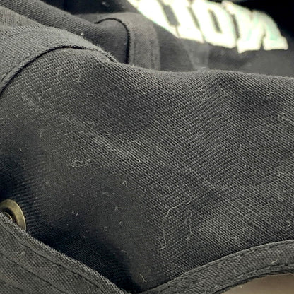 【中古品】【メンズ/レディース】 NISSI CAPS UNION CAP ニッシキャップ ユニオンキャップ 刺繍 帽子 185-240916-as-27-izu サイズ：F カラー：ブラック 万代Net店