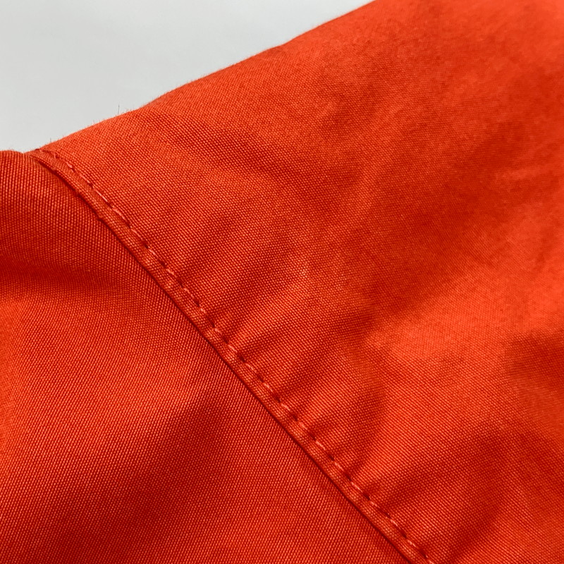 【中古品】【メンズ】 BALENCIAGA バレンシアガ 19AW COLOUR BLOCK LOGO PRINT COTTON POPLIN TRACK JACKET 571434 トラックジャケット ロゴ プリント 刺繍 アウター 141-240913-ay-12-izu サイズ：44 カラー：レッド×ホワイト 万代Net店