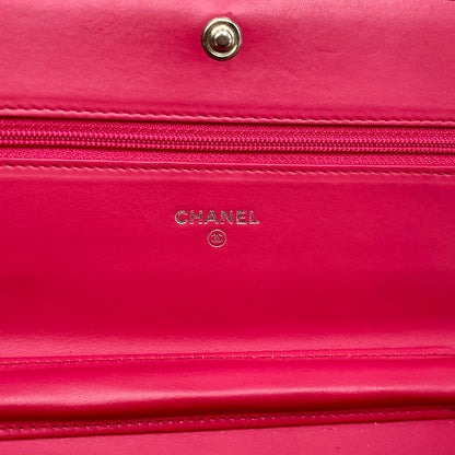 【中古品】【レディース】 CHANEL ボーイシャネル ベロア チェーンウォレット ショルダーバッグ カバン 180-260403-ts-06-otoh カラー：ピンク 万代Net店