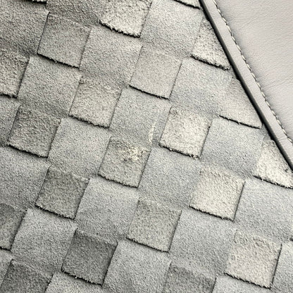 【中古品】【メンズ/レディース】 BOTTEGAVENETA ボッテガヴェネタ イントレチャート ハイドロジー レザートートバッグ サンダー カバン 鞄 180-240916-as-13-izu カラー：グレー 万代Net店