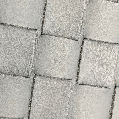 【中古品】【メンズ/レディース】 BOTTEGAVENETA ボッテガヴェネタ イントレチャート ハイドロジー レザートートバッグ サンダー カバン 鞄 180-240916-as-13-izu カラー：グレー 万代Net店