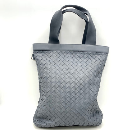 【中古品】【メンズ/レディース】 BOTTEGAVENETA ボッテガヴェネタ イントレチャート ハイドロジー レザートートバッグ サンダー カバン 鞄 180-240916-as-13-izu カラー：グレー 万代Net店