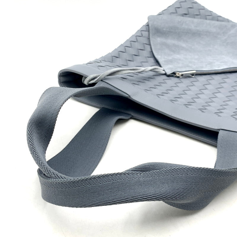 【中古品】【メンズ/レディース】 BOTTEGAVENETA ボッテガヴェネタ イントレチャート ハイドロジー レザートートバッグ サンダー カバン 鞄 180-240916-as-13-izu カラー：グレー 万代Net店