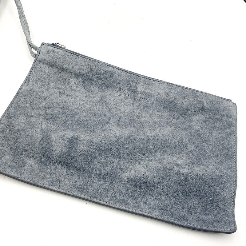 【中古品】【メンズ/レディース】 BOTTEGAVENETA ボッテガヴェネタ イントレチャート ハイドロジー レザートートバッグ サンダー カバン 鞄 180-240916-as-13-izu カラー：グレー 万代Net店