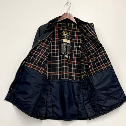 【中古品】【メンズ】 Barbour バーブァー 8808211 英国製 80S A105 BEDALE JACKET ビデイル ジャケット アウター 144-240916-mm-02-izu サイズ：C34/86CM カラー：ネイビー系 万代Net店