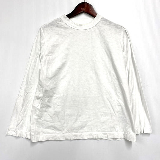 【中古品】【レディース】 45R フォーティファイブ・アール 50870673-02-05 天竺の四角Tシャツ 長袖 トップス 168-240920-as-02-izu サイズ：05 カラー：ホワイト 万代Net店