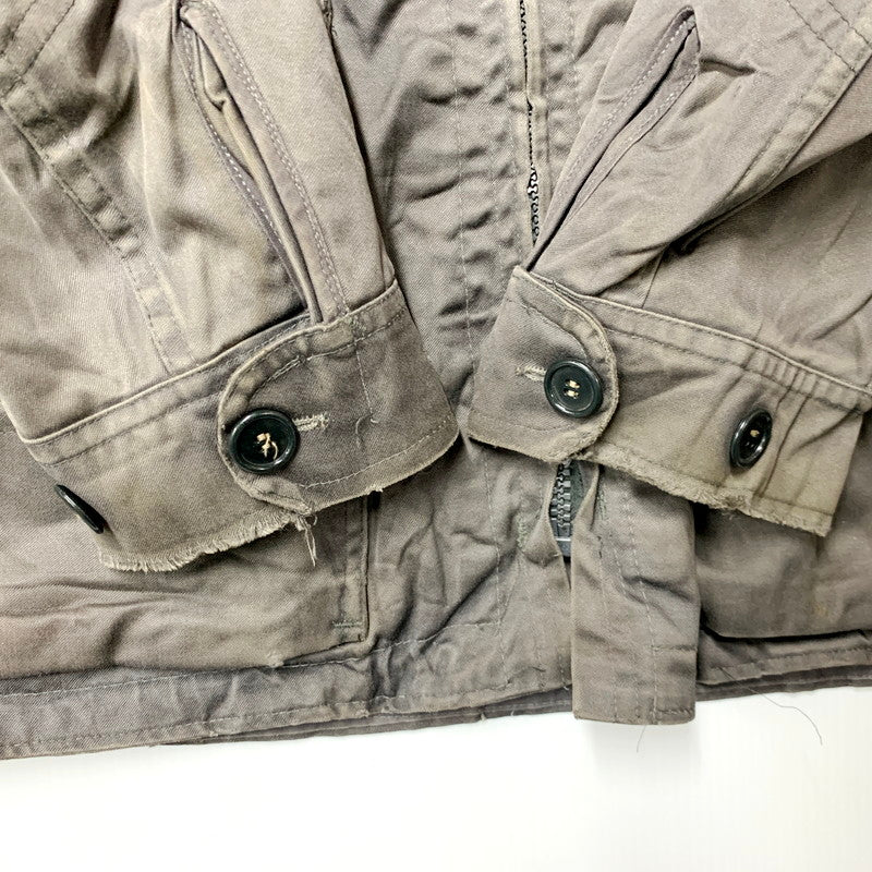 【中古品】【メンズ】  デンマーク軍 CIVILFORSVARET MILITARY JACKET CF4 6978 8997 実物 ミリタリージャケット アウター 146-240921-ay-24-izu サイズ：下記参照 カラー：グレー系 万代Net店