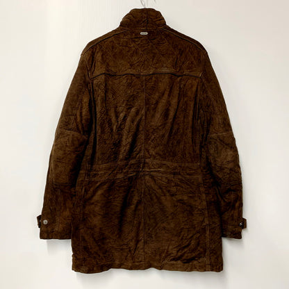 【中古品】【メンズ】 McGregor マックレガー AUTHENTIC LEATHER SUEDE JACKET レザースエードジャケット アウター 146-240921-ay-21-izu サイズ：50 カラー：ブラウン 万代Net店