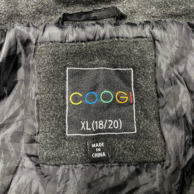 【中古品】【メンズ】  COOGI WOOL HOODIE JACKET ウール フーディ ジャケット アウター 146-240920-as-07-izu サイズ：XL カラー：グレー系 万代Net店