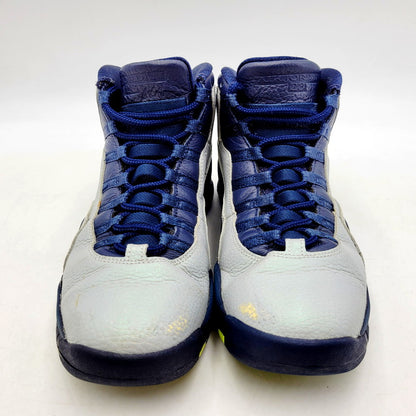 【中古品】【メンズ】 NIKE ナイキ AIR JORDAN 10 RETRO 310805-019 エアジョーダン 10 レトロ スニーカー シューズ 靴 160-240920-as-12-izu サイズ：27cm カラー：WOLF GREY/PHOTO BLUE-OBSIDIAN-GREEN GLOW 万代Net店