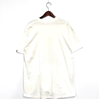 【中古品】【メンズ】 A BATHING APE アベイシングエイプ anvil HUNTING PRINTED T-SHIRT アンビル プリントTシャツ 90S最初期 半袖 トップス 142-240921-ay-13-izu サイズ：L カラー：ホワイト 万代Net店