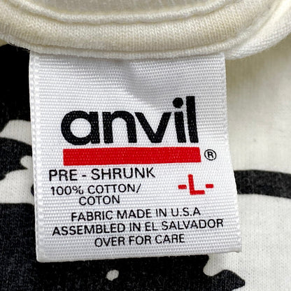 【中古品】【メンズ】 A BATHING APE アベイシングエイプ anvil HUNTING PRINTED T-SHIRT アンビル プリントTシャツ 90S最初期 半袖 トップス 142-240921-ay-13-izu サイズ：L カラー：ホワイト 万代Net店