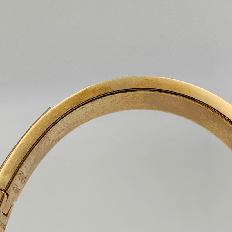 【中古品】【メンズ/レディース】 HERMES エルメス SP0199 ENAMEL NARROW CLIC CLAC H BRACELET エナメルナロークリッククラックHブレスレット ブレスレット アクセサリー 服飾雑貨 182-240923-ma-02-izu カラー：BLACK GOLD 万代Net店