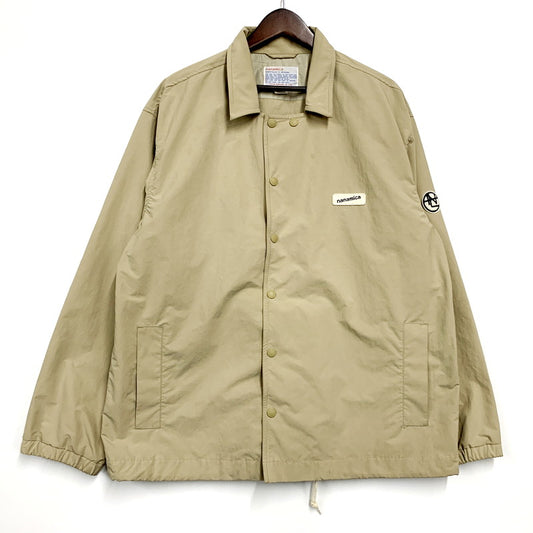 【中古品】【メンズ】 nanamica ナナミカ COACH JACKET SUAS972 コーチジャケットアウター 144-240926-as-17-izu サイズ：M カラー：ベージュ 万代Net店