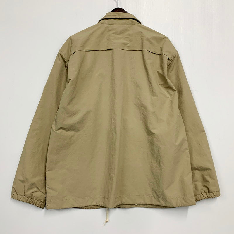 【中古品】【メンズ】 nanamica ナナミカ COACH JACKET SUAS972 コーチジャケットアウター 144-240926-as-17-izu サイズ：M カラー：ベージュ 万代Net店