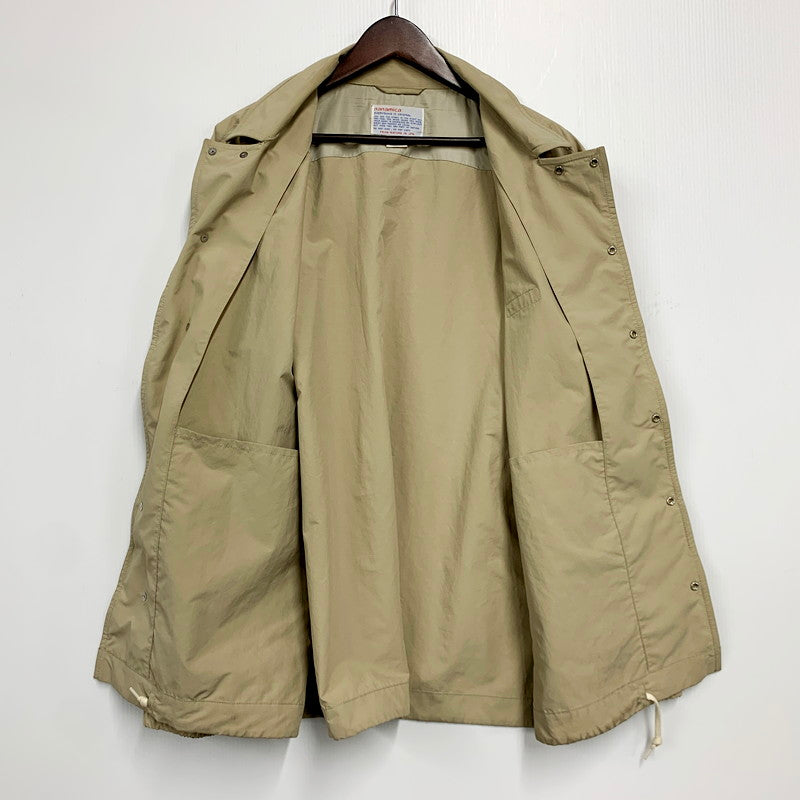 【中古品】【メンズ】 nanamica ナナミカ COACH JACKET SUAS972 コーチジャケットアウター 144-240926-as-17-izu サイズ：M カラー：ベージュ 万代Net店