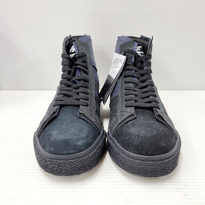 【中古美品】【メンズ】 NIKE SB ナイキエスビー ZOOM BLAZER MID PREMIUM FD5113-400 ズーム ブレーザー ミッド プレミアム スニーカー シューズ 靴 160-240926-as-24-izu サイズ：26.5cm カラー：MIDNIGHT NAVY/BLACK 万代Net店