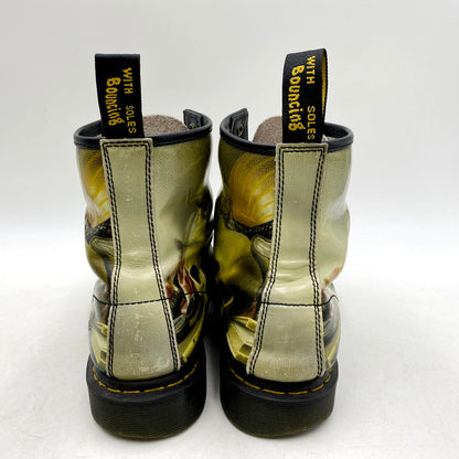 【中古品】【メンズ】 Dr.Martens ドクターマーチン × THE NATIONAL GALLERY ナショナルギャラリー 1460TNG 8 EYE BOOTS 8ホールブーツ コラボ シューズ 靴 164-240927-ay-12-izu サイズ：UK9 カラー：グリーン系 万代Net店