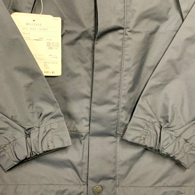 【中古品】【キッズ】 THE NORTH FACE ザ・ノースフェイス NPJ11610 DOT SHOT JACKET ドット ショット ジャケット アウター 173-240929-mm-06-izu サイズ：120 カラー：ブラック 黒 万代Net店