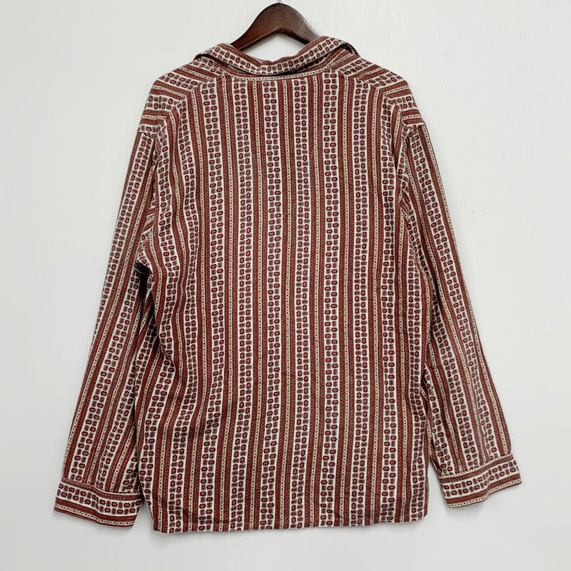 【中古品】【メンズ】 TOWNCRAFT タウンクラフト PENNY'S TOWNCRAFT ペニーズタウンクラフト 60S OPEN COLLAR SHIRT JACKET オープンカラーシャツジャケット トップス 長袖 146-240930-ma-08-izu サイズ：M カラー：マルチ 万代Net店