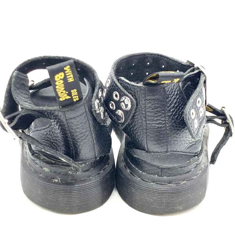 【中古品】【レディース】 Dr.Martens ドクターマーチン クラリッサ スタッズベルトサンダル シューズ 靴 167-241028-as-49-izu サイズ：UK4 カラー：ブラック 万代Net店