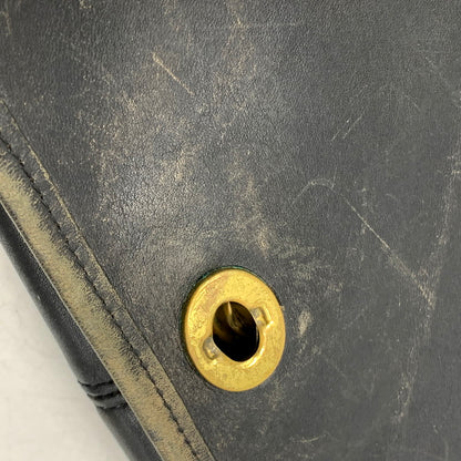 【中古品】【メンズ/レディース】 OLD COACH LEATHER SHOULDER BAG 233 オールドコーチ レザー ショルダーバッグ カバン 鞄 180-241004-as-47-izu カラー：ブラック 万代Net店